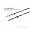 Auto 3,5mm Stoff geflochten/Jack Aux Aux -Kabel